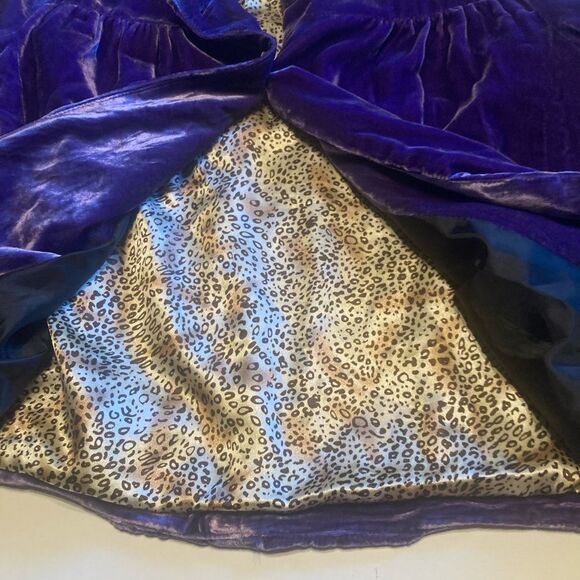 LAL Purple Velvet Women's Jacket - Picture 5 of 11